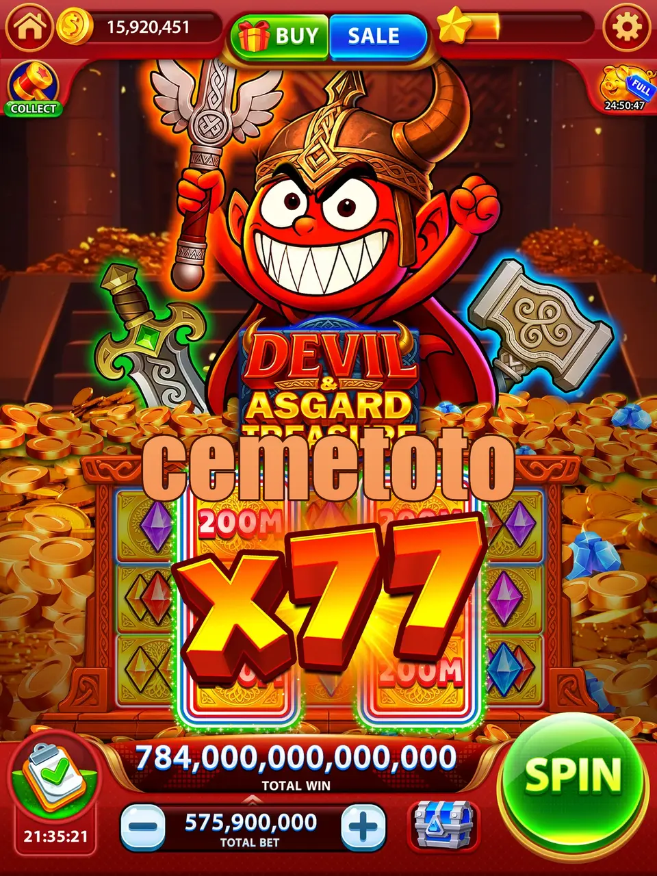 cemetoto Masuk